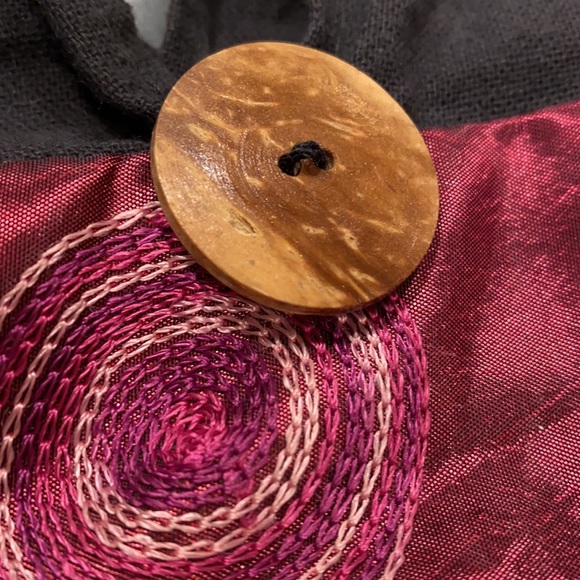 Vintage Hippie Boho  bohemian  Shoulder Bag with Elephants India Eastern - Picture 2 of 12